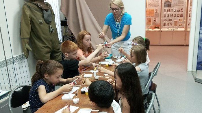 По воскресеньям в Черноморском историко-краеведческом музее проходят интерактивные мероприятия для детей