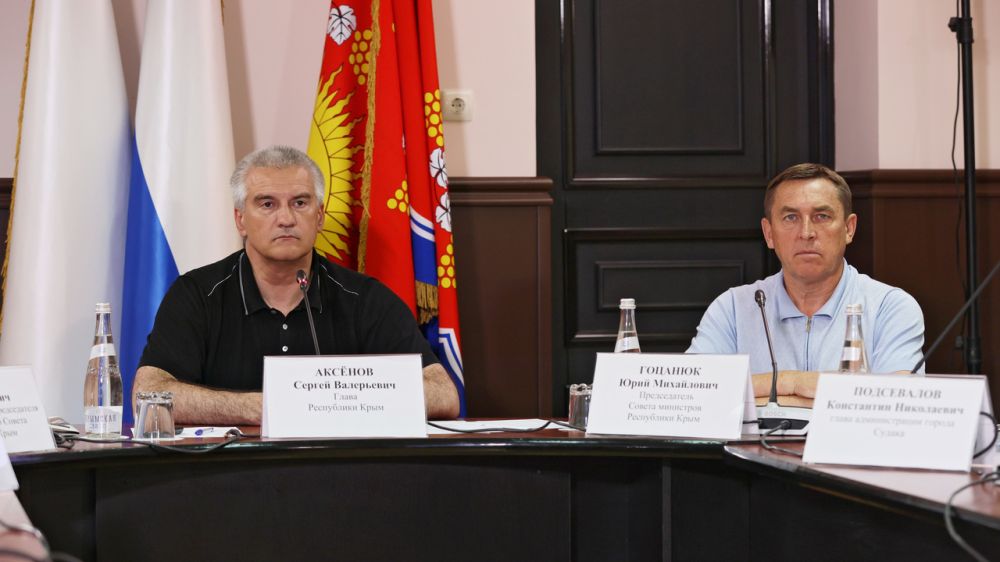 Сергей Аксёнов: Водоснабжение во всех населенных пунктах городского округа Судак с 1 сентября будет осуществляться на постоянной основе