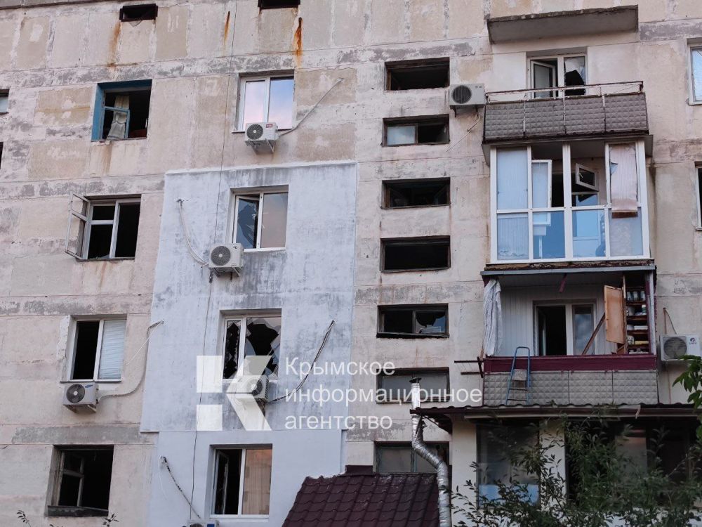 Как выглядит Новофёдоровка в Крыму после взрывов на военном аэродроме