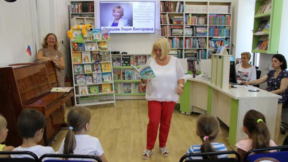 В Республиканской детской библиотеке прошла творческая встреча с Лидией Огурцовой