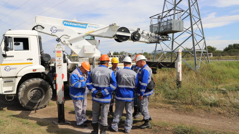 Крымские энергетики ведут работы по подготовке к отопительному сезону