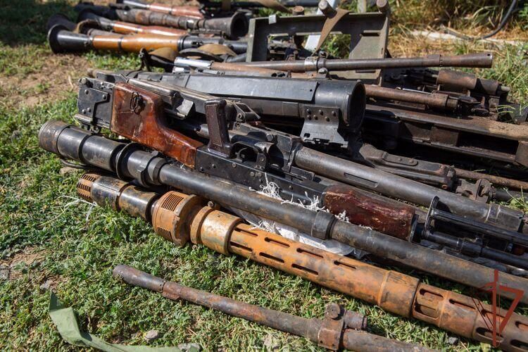 Крупные схроны с оружием найдены в Херсонской и Запорожской областях