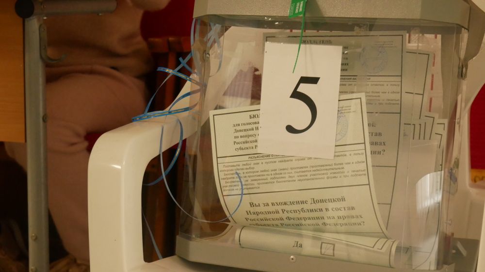 В Черноморском районе прошёл референдум для жителей ДНР, ЛНР, Запорожской и Херсонской области