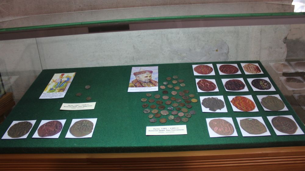 Оригинальные коллекционные монеты Золотой Орды XIII-XV веков представлены в Судаке