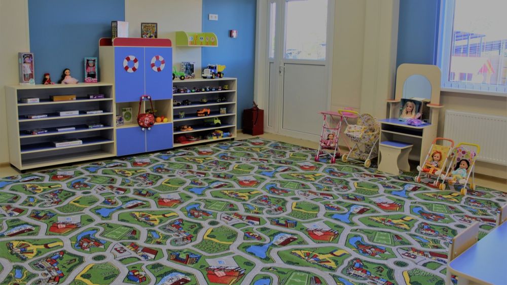 Новый модульный детский сад открыли в п.Гвардейское