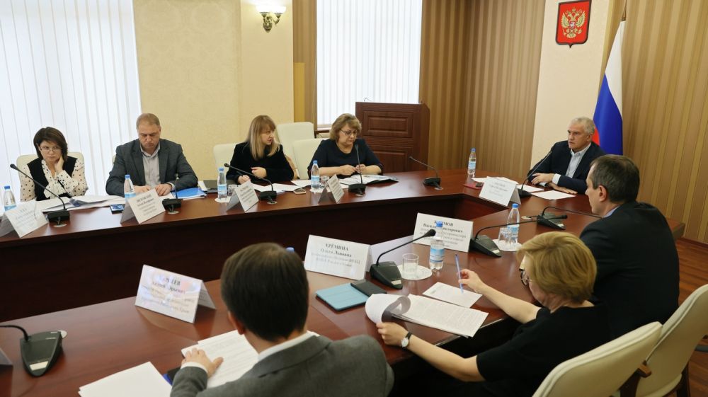 Сергей Аксёнов выступил с докладом на заседании Совета по региональному здравоохранению при Совфеде РФ