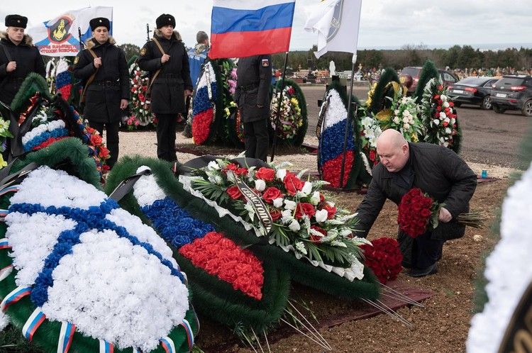 В Севастополе простились с тремя морпехами, погибшими в ходе СВО