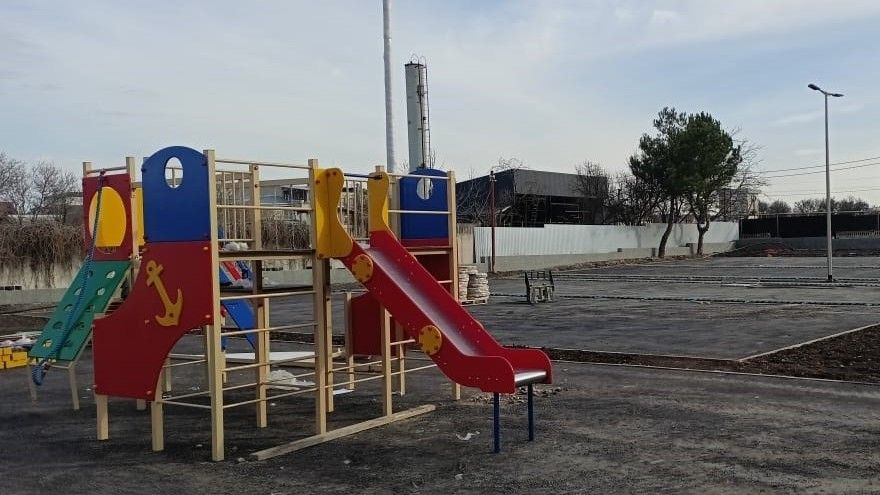 Строительство дошкольного образовательного учреждения в с. Дубки Симферопольского района выполнено на 83%