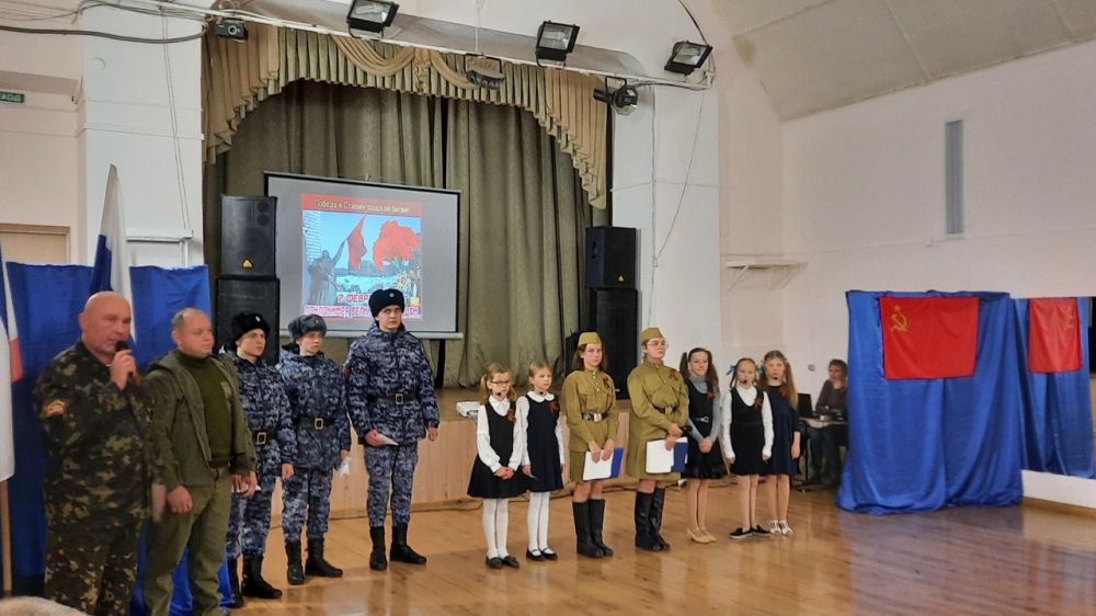 В Кореизе и Симеизе прошли памятные мероприятия по случаю 80-летия Победы в Сталинградской битве