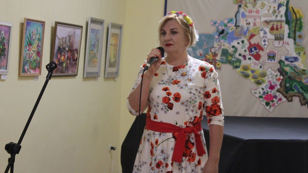 В рамках празднования 100-летия образования Симферопольского района представлена выставка «Славься, любимый район!»